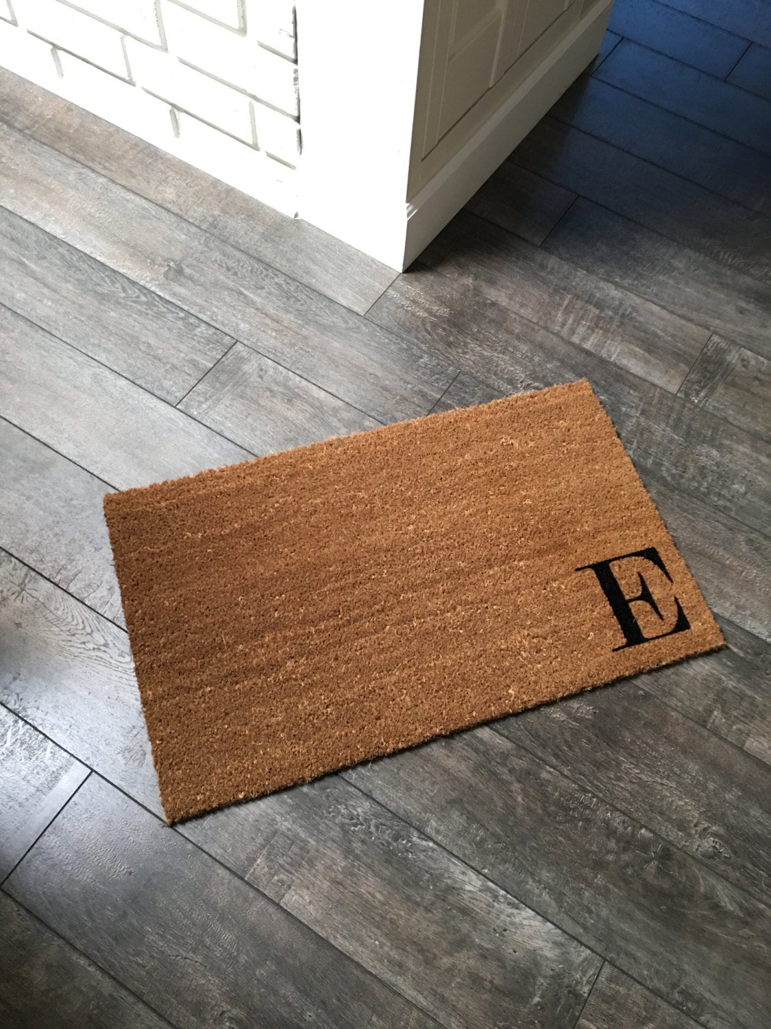 Custom Initial Personalized Doormat Nickel Designs Custom