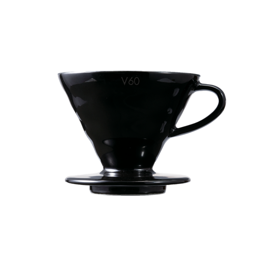 Hario V60 Glass Coffee Server Pour Over Carafe Microwave Safe 700mL, Black