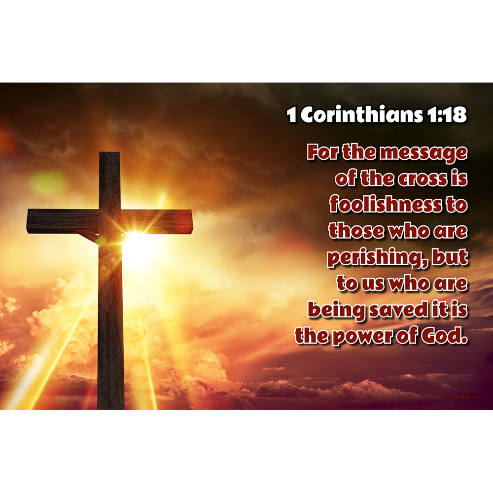 1 Corinthians 1:18 - BV121 – Smiffle