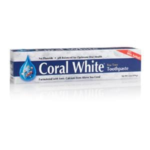 coral white tea tree toothpaste