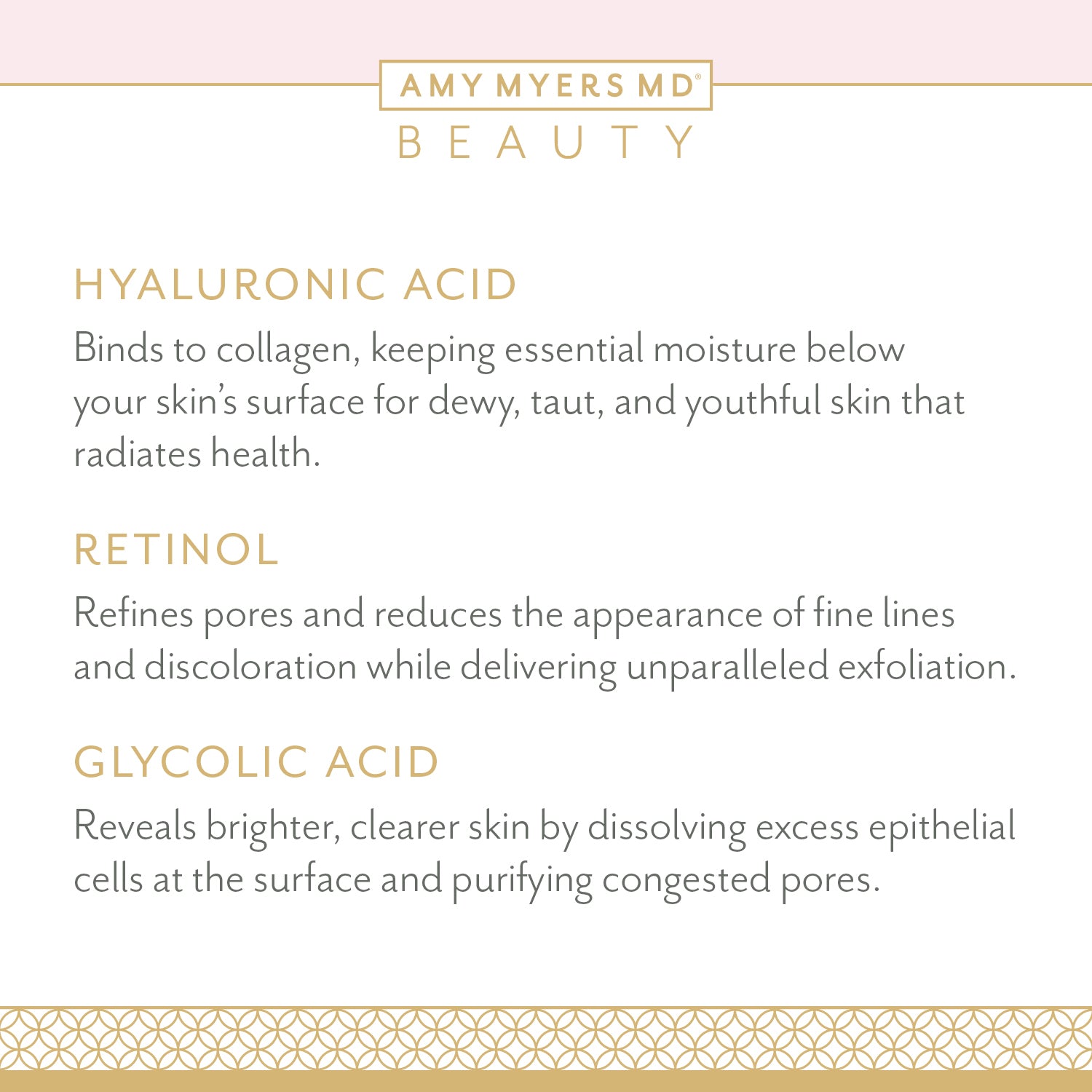 Hyaluronic Acid supplement facts