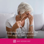 ImmuneSynergy™ is formulated to be used at the first sign oif feeling unwell - Amy Myers MD®