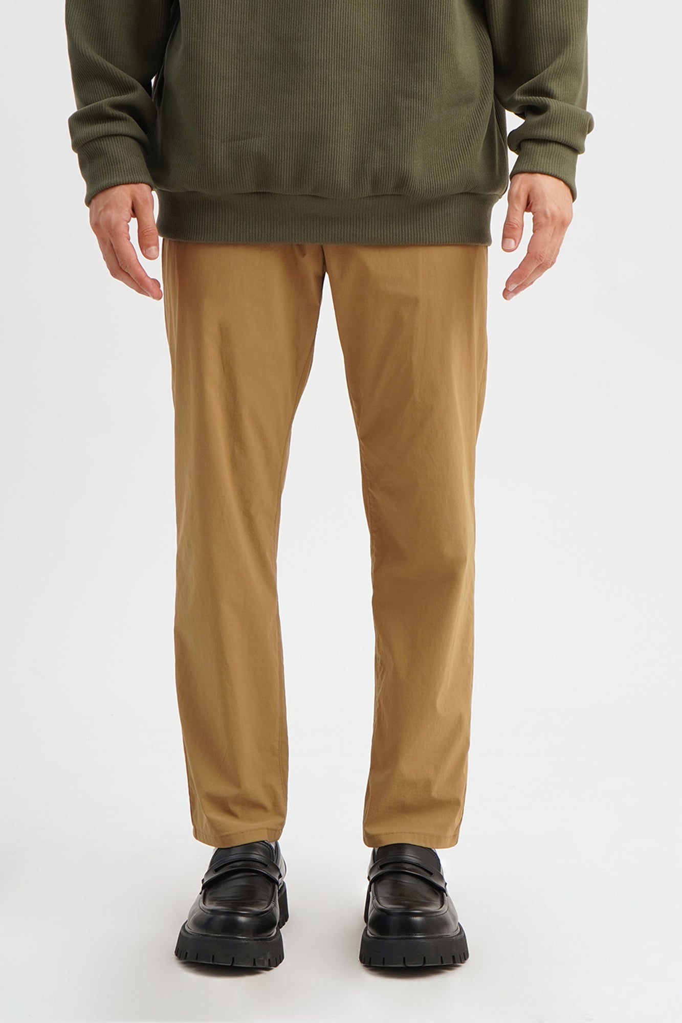 Pleated Modern Chino Dapper Trousers – PENSHOPPE