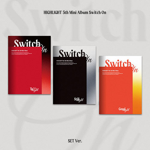 HIGHLIGHT - SWITCH ON 5TH MINI ALBUM PHOTOBOOK VER. SET