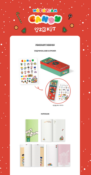 NCT DREAM - CANDY Y2K KIT OFFICIAL MD - COKODIVE