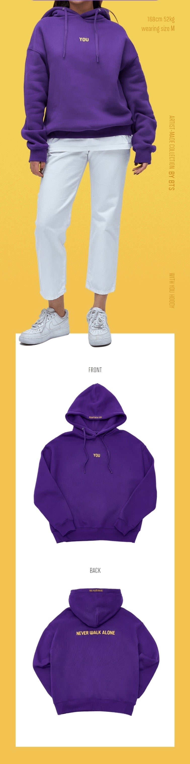 BTS JIMIN WITH YOU HOODY ジミン パーカー サイズ M | paymentsway.co