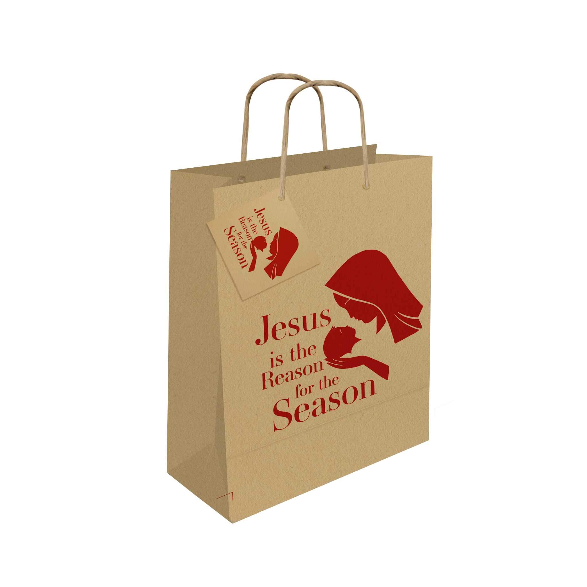 Christmas Gift Bag: Jesus Is the Reason | papemelroti