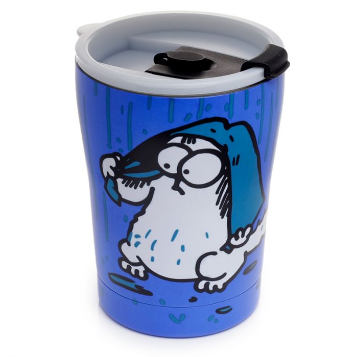 Simon's Cat Reusable Glass Water Bottle with Protective Neoprene Sleeve  with Strap – Sunnygeeks