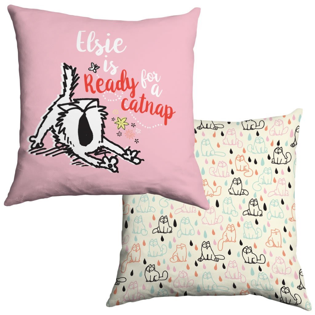 Catnap Under the Moon - Throw Pillow Cover — Shen & Sam Co.