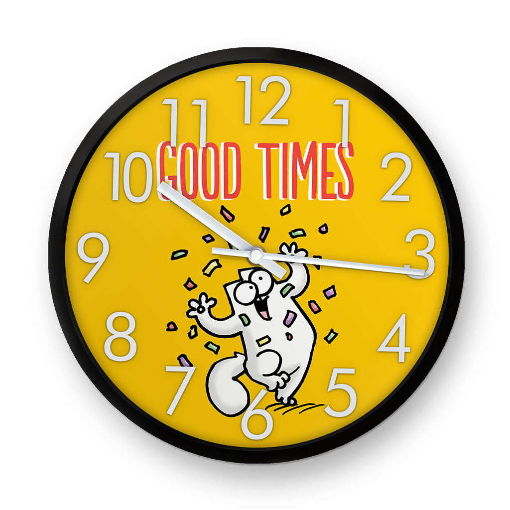 Simon's Cat Pattern Clock – Simon's Cat Shop