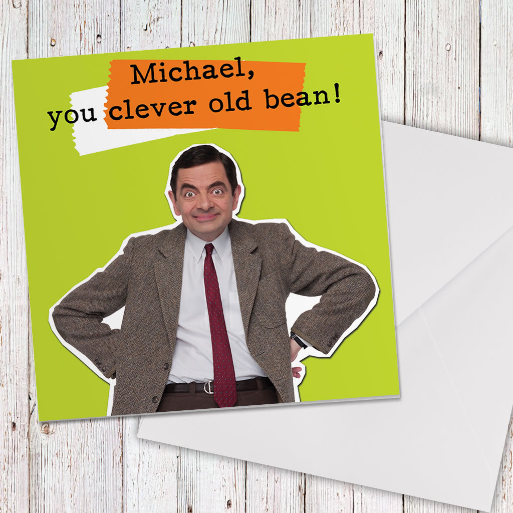 Personalised King Greeting Card – Mr Bean Shop