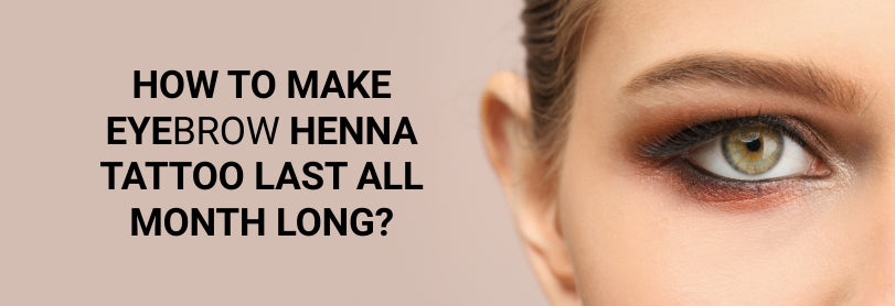 What Are Henna Eyebrows  Sugarlash PRO