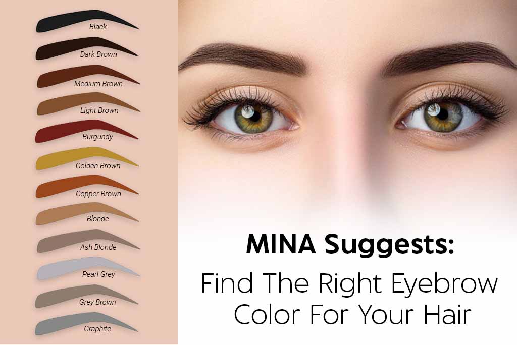 pause Tag fat køleskab The Right Eyebrow Color for your Hair – IBrowhenna