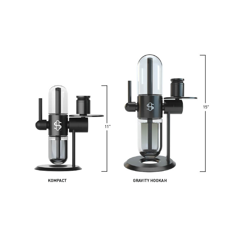 Stundenglass Kompact Gravity Infuser vs Full Size