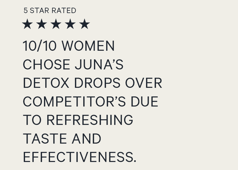 10/10 women choose Juna