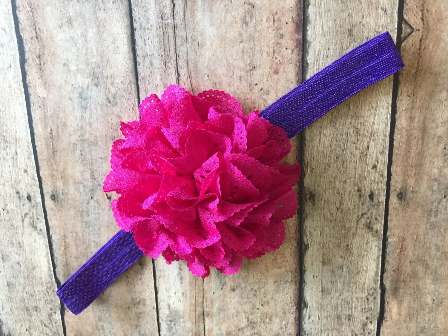 Pink and Purple Headband