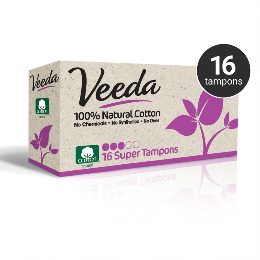 Veeda Ultra Thin Natural Cotton Liners 24 Packs x 40 Liners