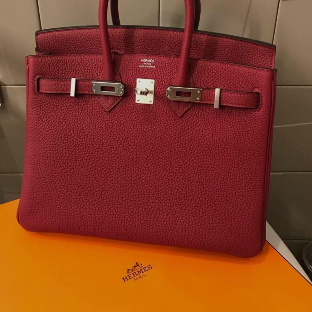 hermes kelly rouge grenat