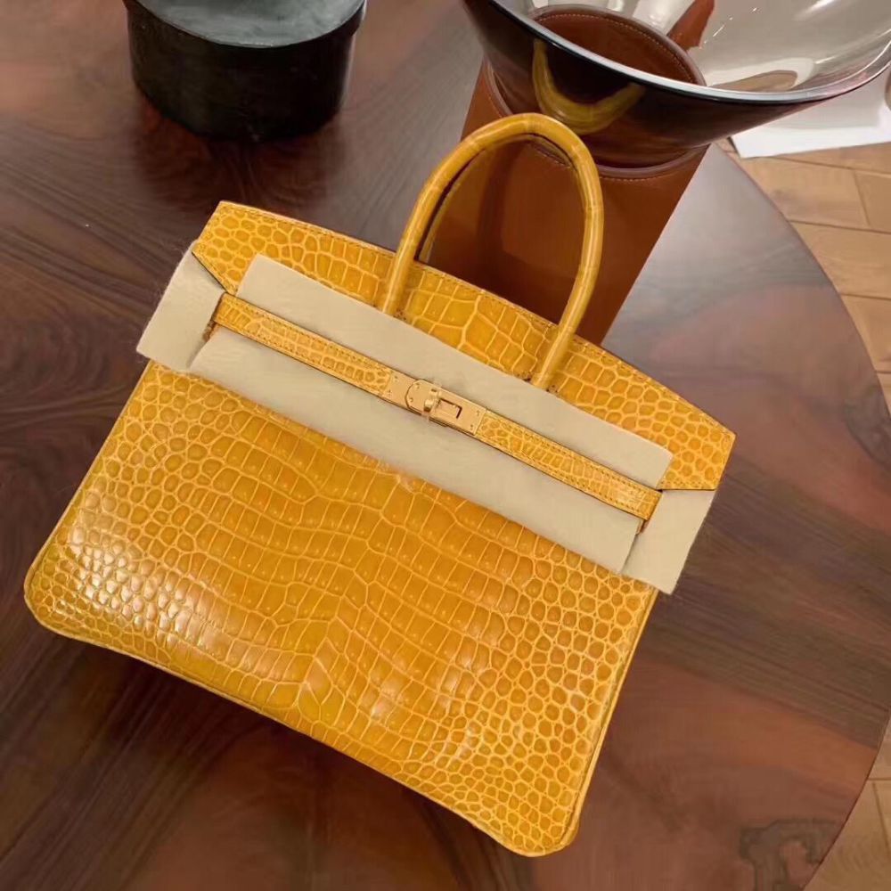 hermes birkin 25 jaune ambre