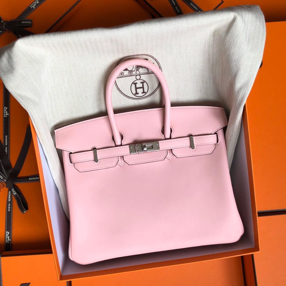 hermes birkin 25 pink