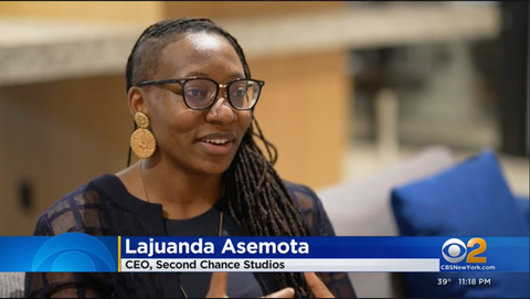 CBS TV news story about Second Chance Studios