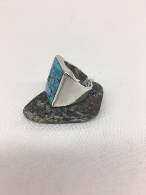 Sterling Silver & Turquoise Ring