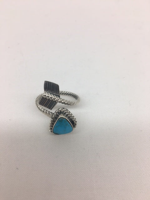 Sterling Silver & Turquoise Arrow Ring