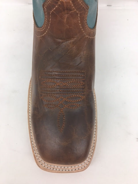 Corral - A4262 Honey/Blue Wide Square Toe