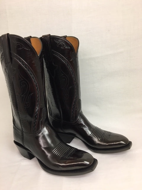 Lucchese - L1509.13 Black Cherry Goat