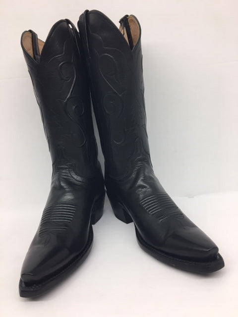 Lucchese - GC9870.54 Black Buffalo Calf