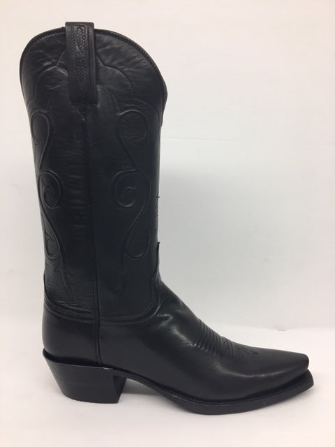 Lucchese - GC9870.54 Black Buffalo Calf