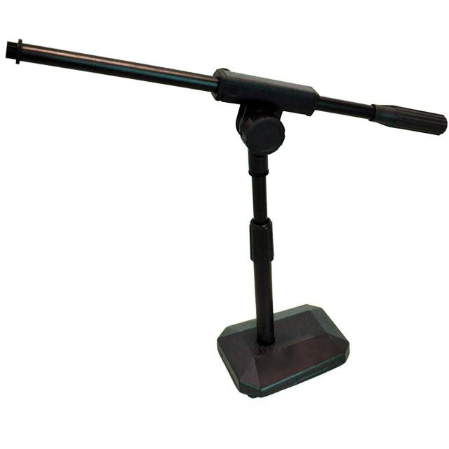 Prg Diamond Base Desk Microphone Stand With Boom Prorockgear