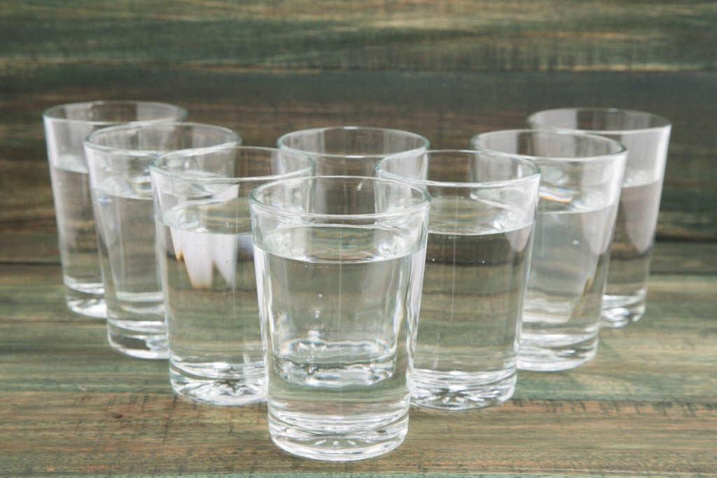 8 glasses of water a day