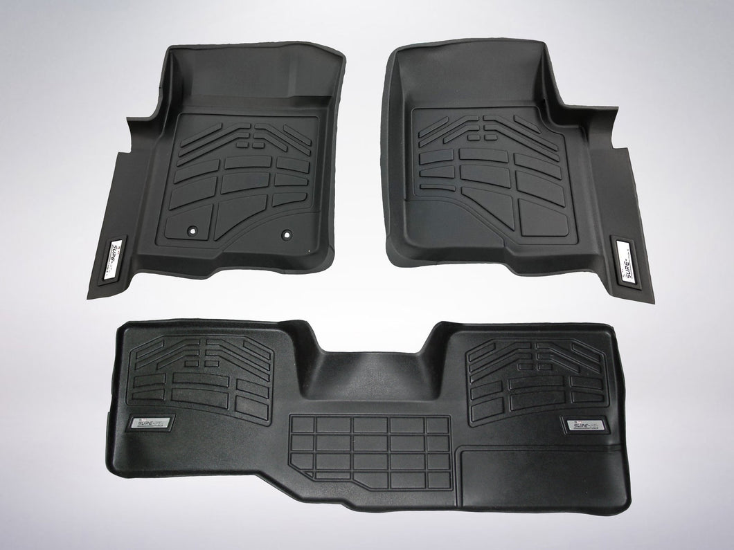 2013 Ford F 150 Floor Mats Combo Pack