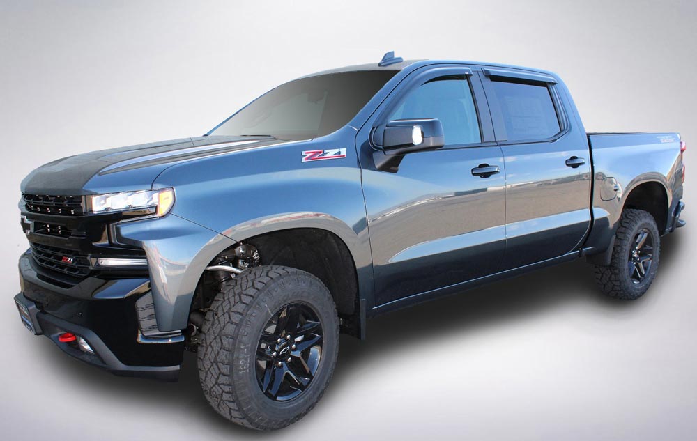 2019 silverado window visors