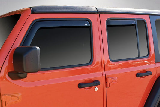 2019 Jeep Wrangler In-Channel Wind Deflectors – Wade Auto