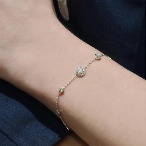 Diamond Gold Bracelet