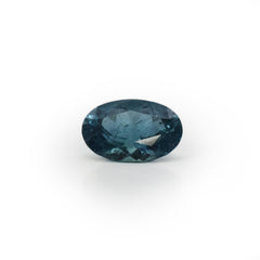 Blue Tourmaline Oval Gemstone Crystal 