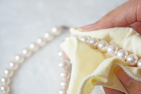 how to clean or store your pearls 