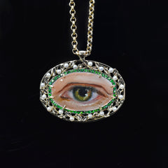 lovers eye pendant custom jewelry history historical inspired