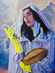 montreal artist roxyperoxyde painting oil woman feminism