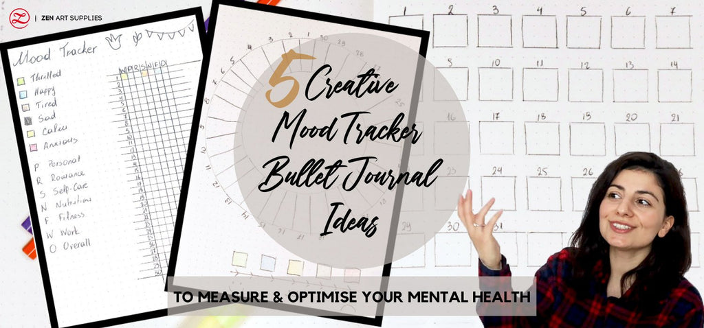 5 Mood Tracker Bullet Journal Ideas For Mental Well Being Zenartsupplies Inspiring The Artist In Everyone