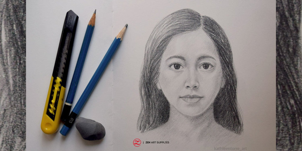 How To Draw A Basic Portrait – ZenARTSupplies | Inspiring the ...