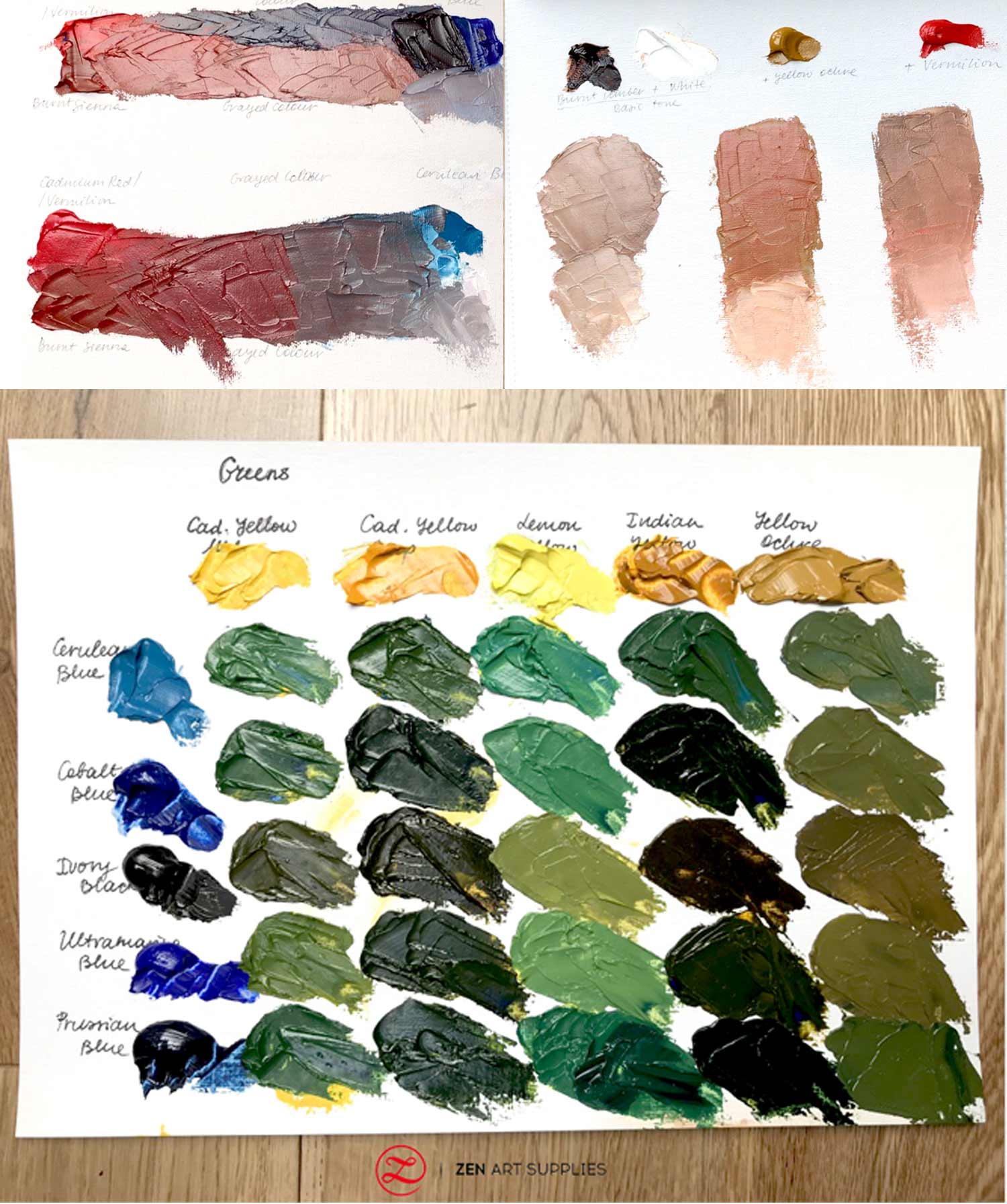 Oil Paint Mixing Guide - Understanding The Process