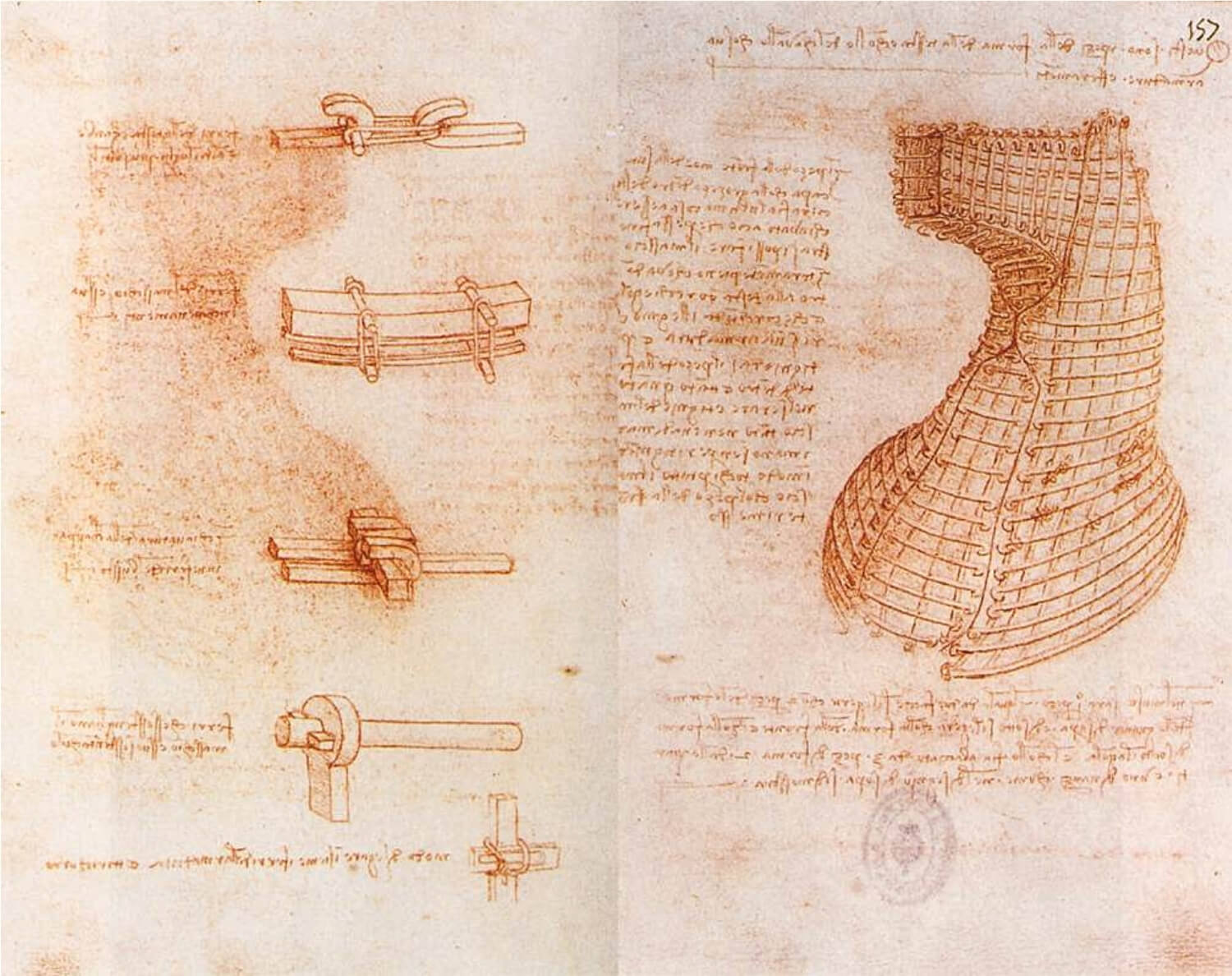Da Vinci Sforza Monument Codex Madrid