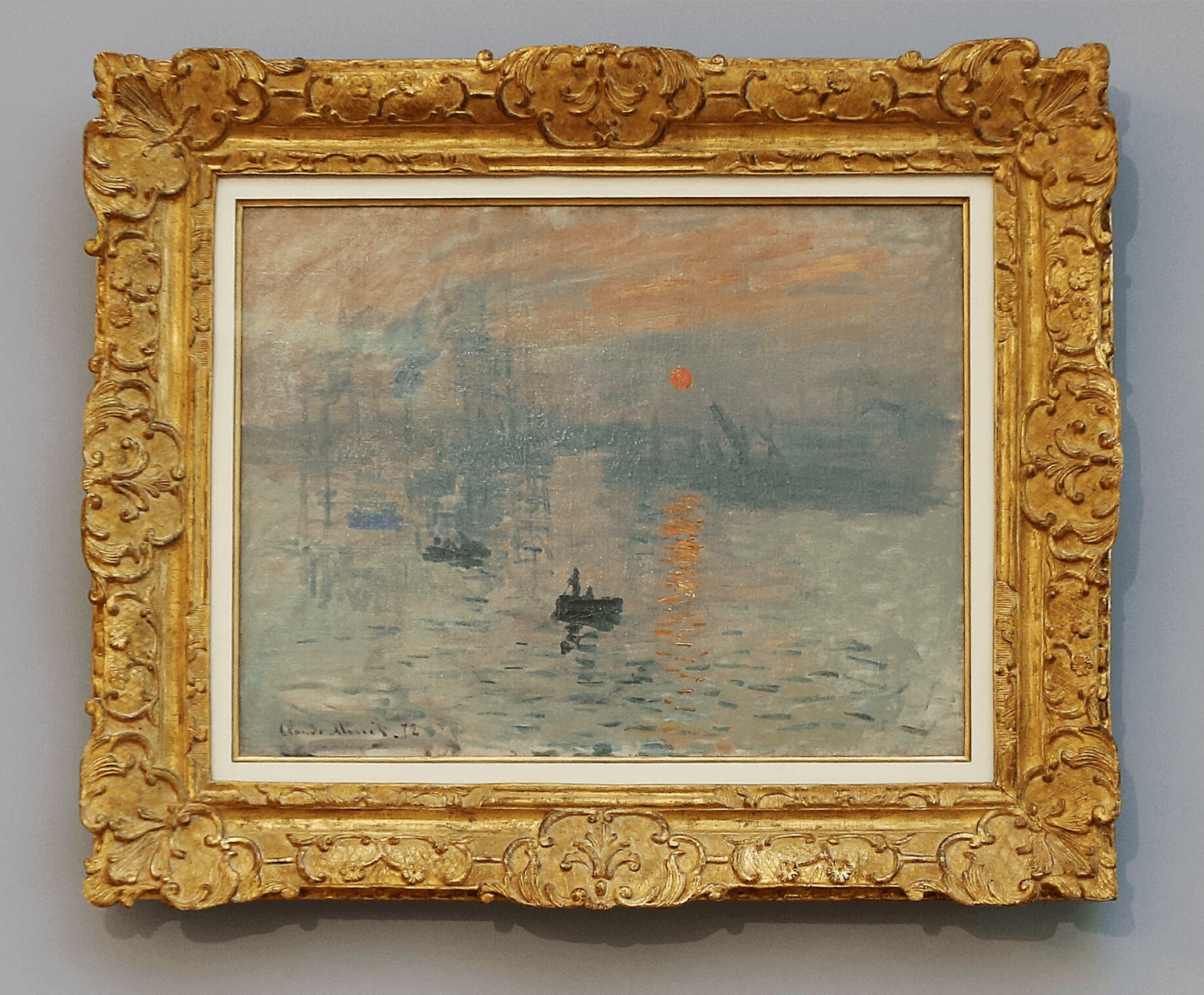 Monet Paintings - Impression Sunrise