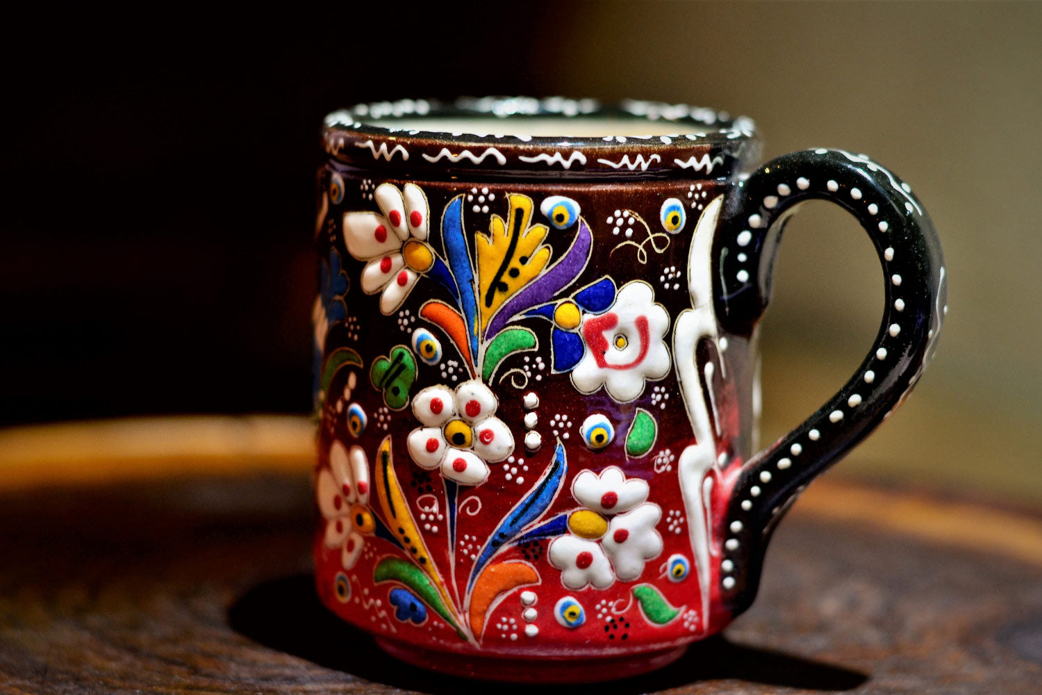 Quirky artsy mug