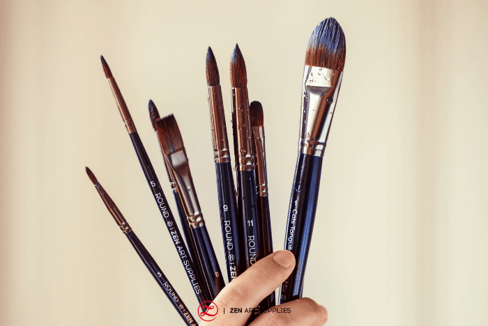 Princeton Neptune Synthetic Fine Watercolor Brush Round #4