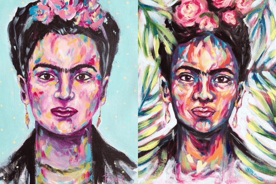 How To Find Your Art Style - @rachels_shoppe - Frida Kahlo