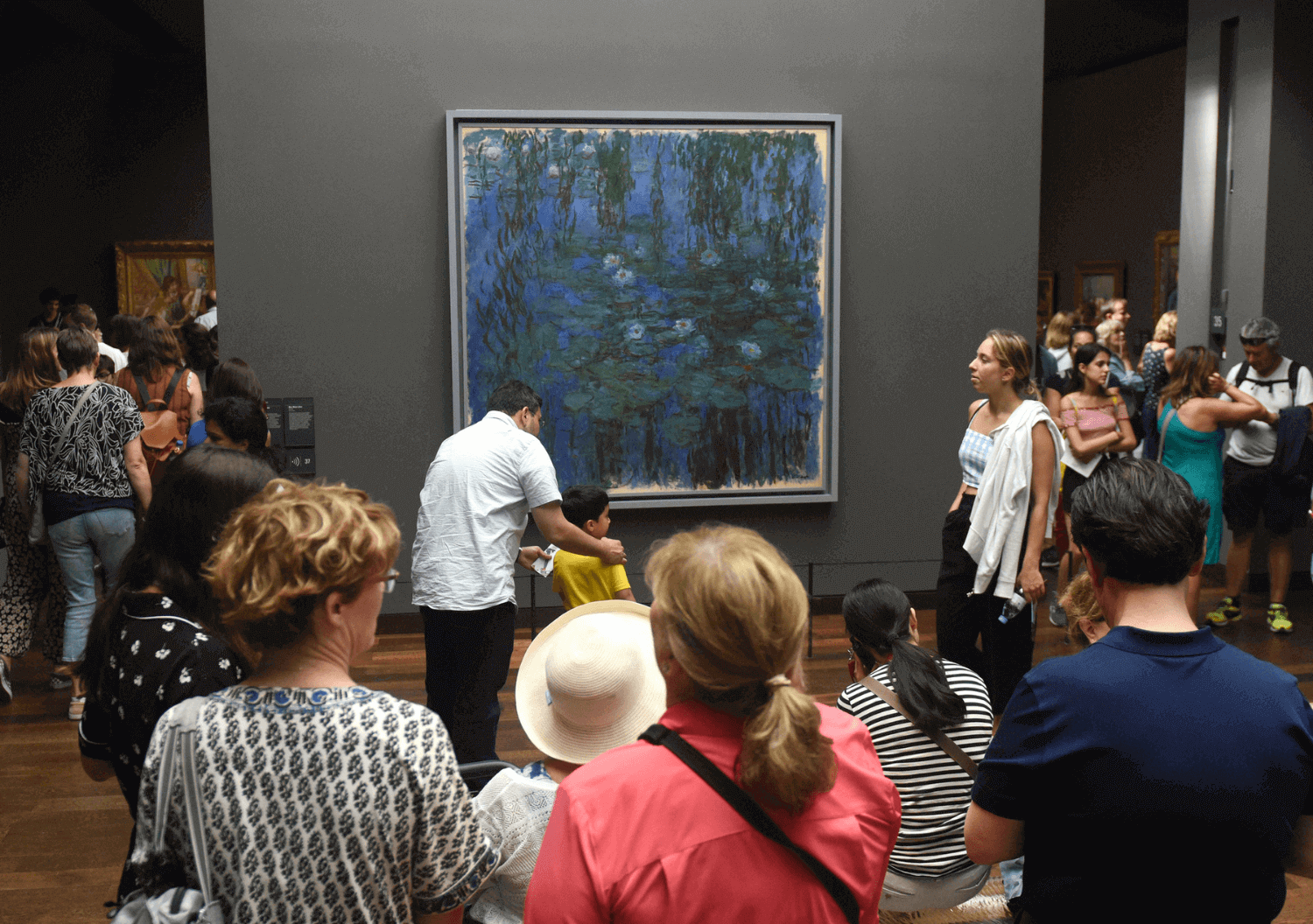 Monet Paintings - Blue Water Lilies